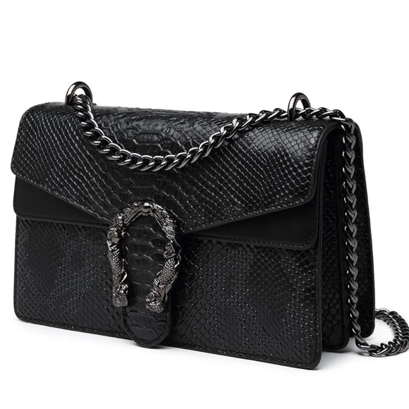 Neiman Marcus luxury Leather with the opulent Neiman Marc Croc-Embossed bag😍 - Picture 7 of 13